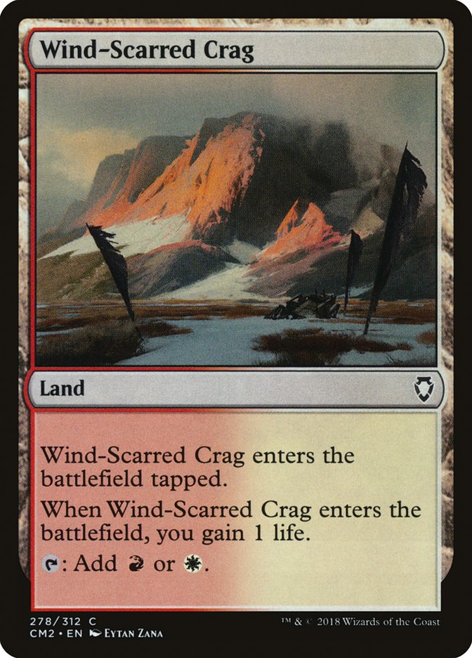 Wind-Scarred Crag [Commander Anthology Volume II] | Golgari Games