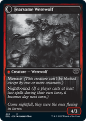 Fearful Villager // Fearsome Werewolf [Innistrad: Double Feature] | Local Legends