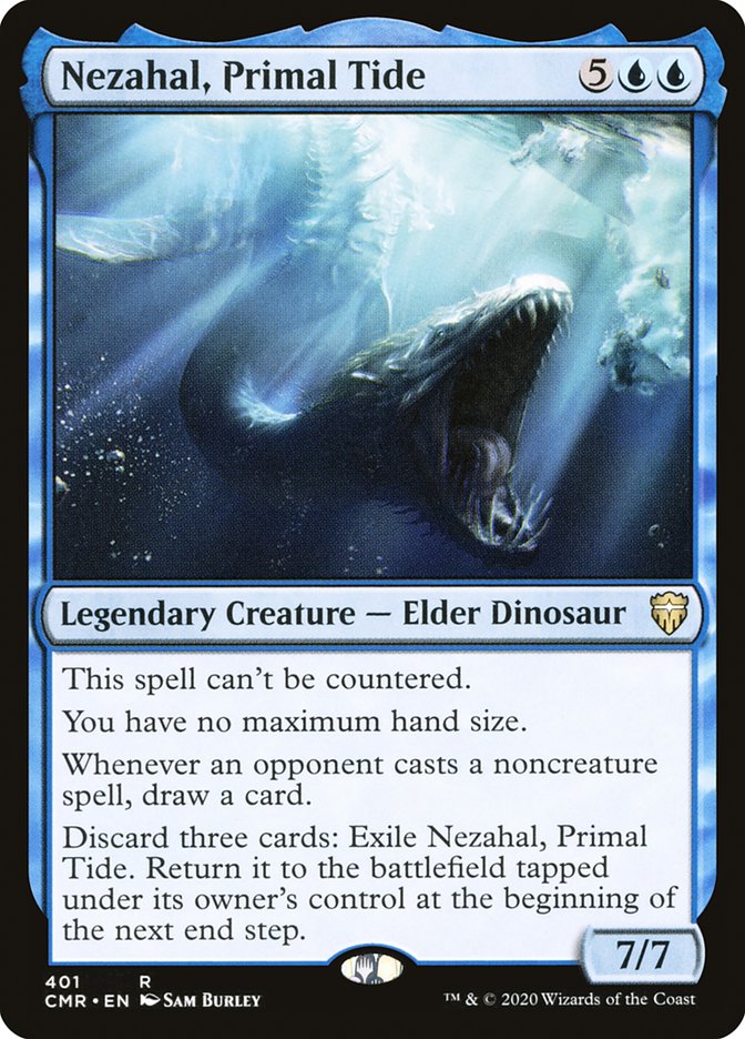 Nezahal, Primal Tide [Commander Legends] | Golgari Games