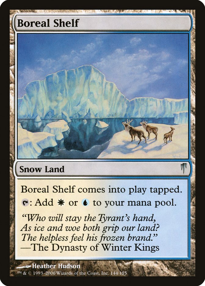 Boreal Shelf [Coldsnap] | Golgari Games