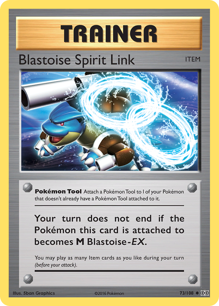 Blastoise Spirit Link (73/108) [XY: Evolutions] | Golgari Games