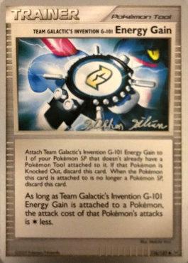 Team Galactic's Invention G-101 Energy Gain (116/127) (Luxdrill - Stephen Silvestro) [World Championships 2009] | Golgari Games