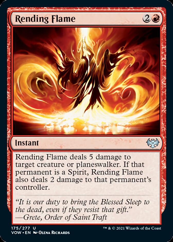 Rending Flame [Innistrad: Crimson Vow] | Golgari Games