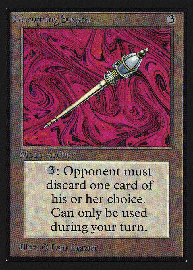 Disrupting Scepter [International Collectors' Edition] | Local Legends
