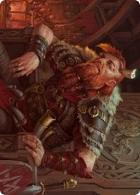 Arni Brokenbrow Art Card [Kaldheim Art Series] | Local Legends