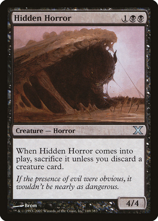 Hidden Horror [Tenth Edition] | Local Legends