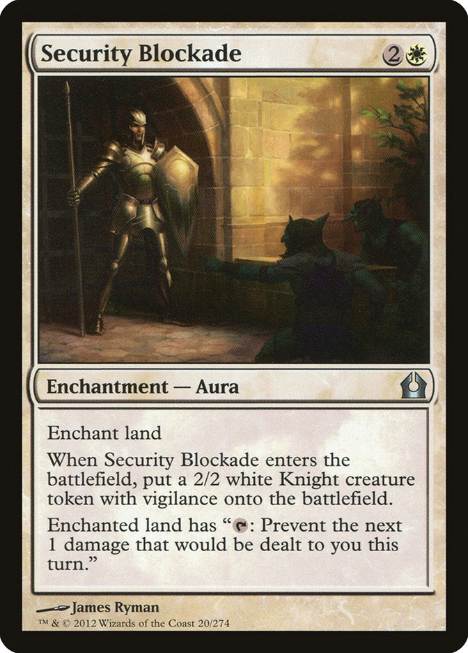 Security Blockade [Return to Ravnica] | Golgari Games