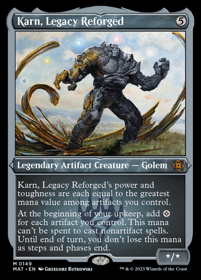 Karn, Legacy Reforged (Foil Etched) [March of the Machine: The Aftermath] | Local Legends