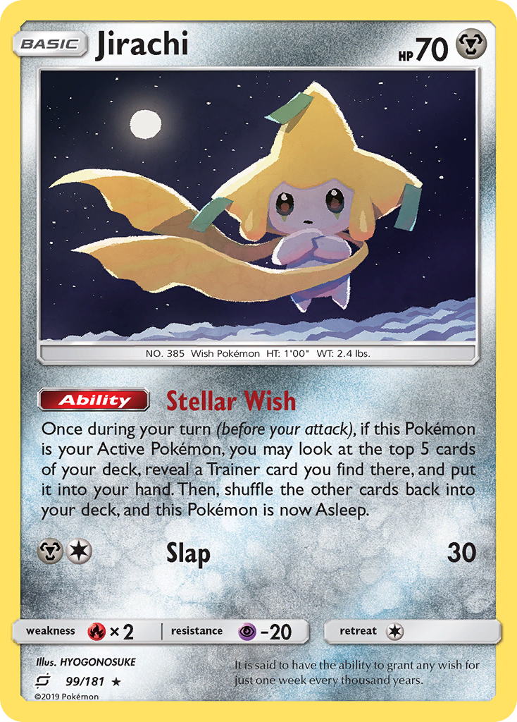 Jirachi (99/181) [Sun & Moon: Team Up] | Golgari Games