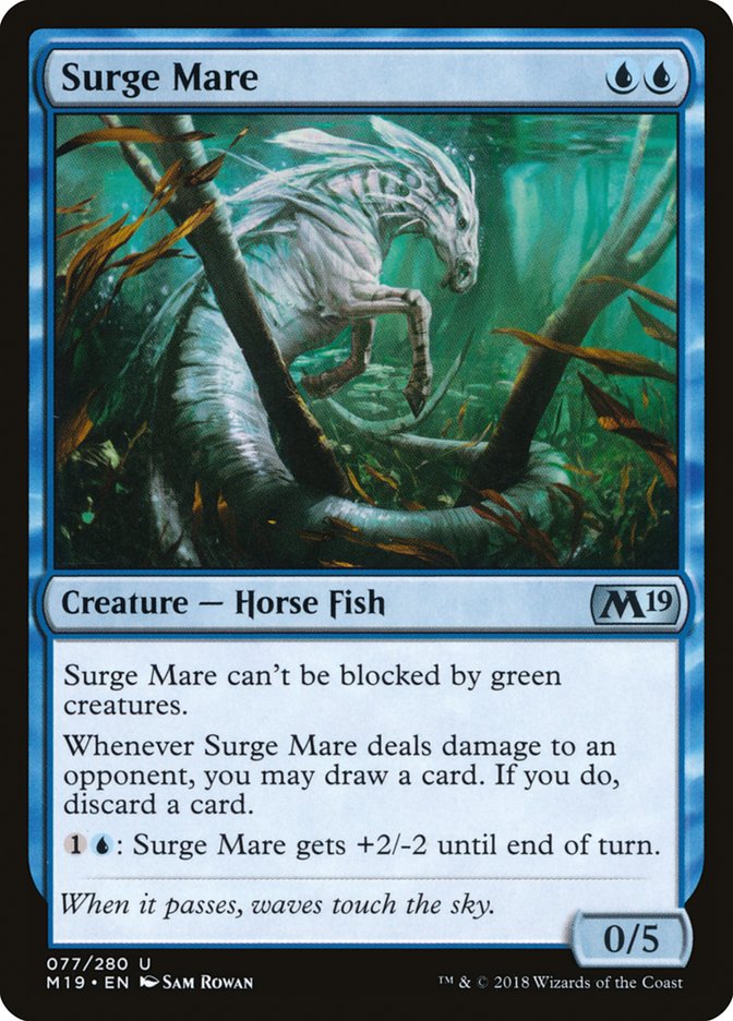 Surge Mare [Core Set 2019] | Golgari Games