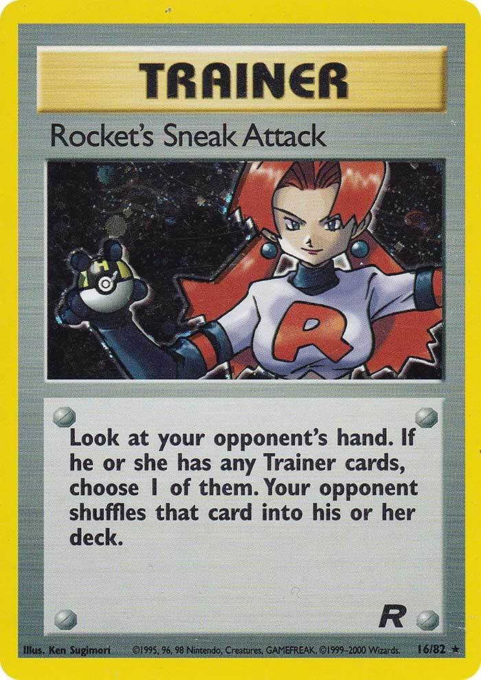 Rocket's Sneak Attack (16/82) [Team Rocket Unlimited] | Golgari Games