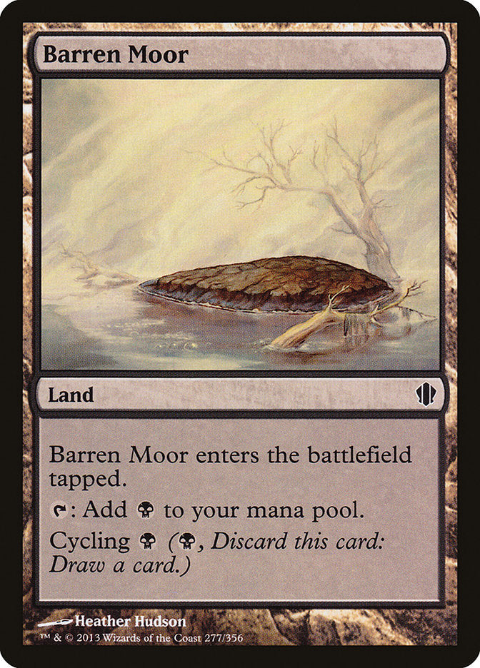 Barren Moor [Commander 2013] | Golgari Games