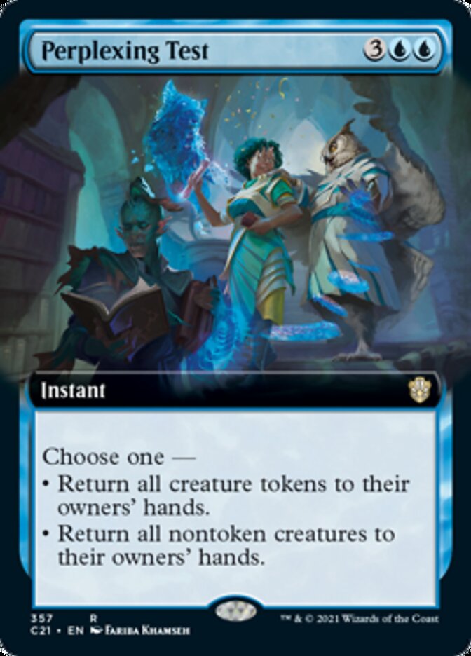 Perplexing Test (Extended Art) [Commander 2021] | Local Legends