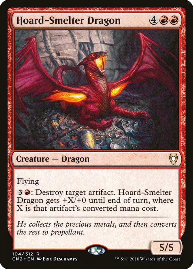 Hoard-Smelter Dragon [Commander Anthology Volume II] | Golgari Games