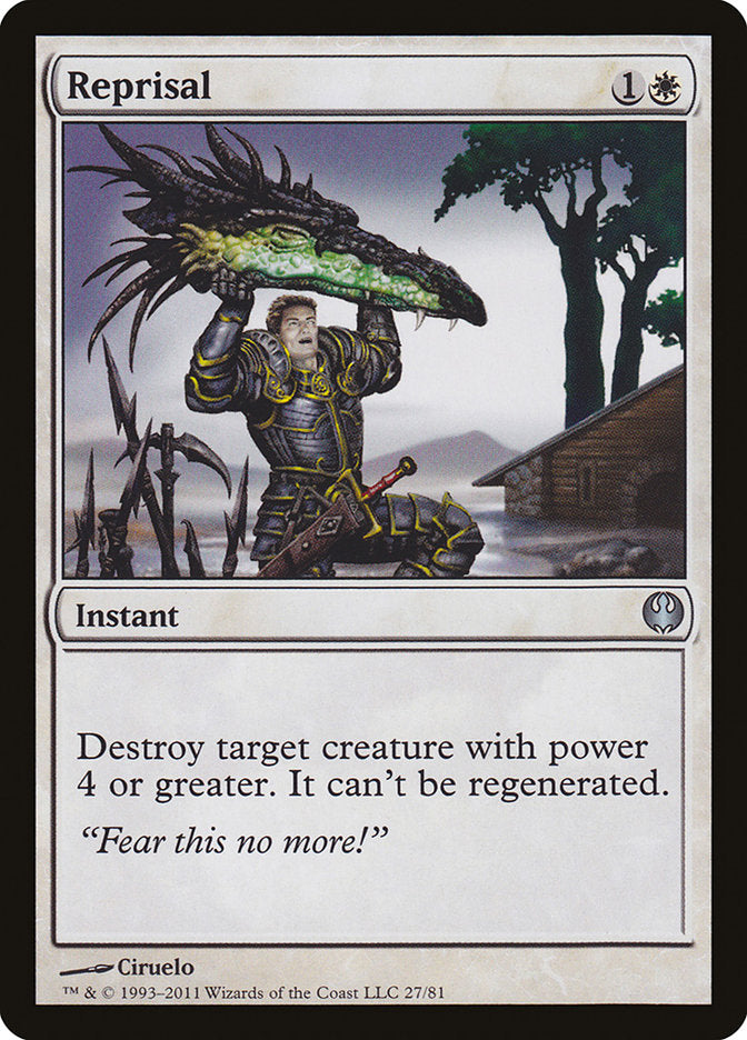 Reprisal [Duel Decks: Knights vs. Dragons] | Local Legends