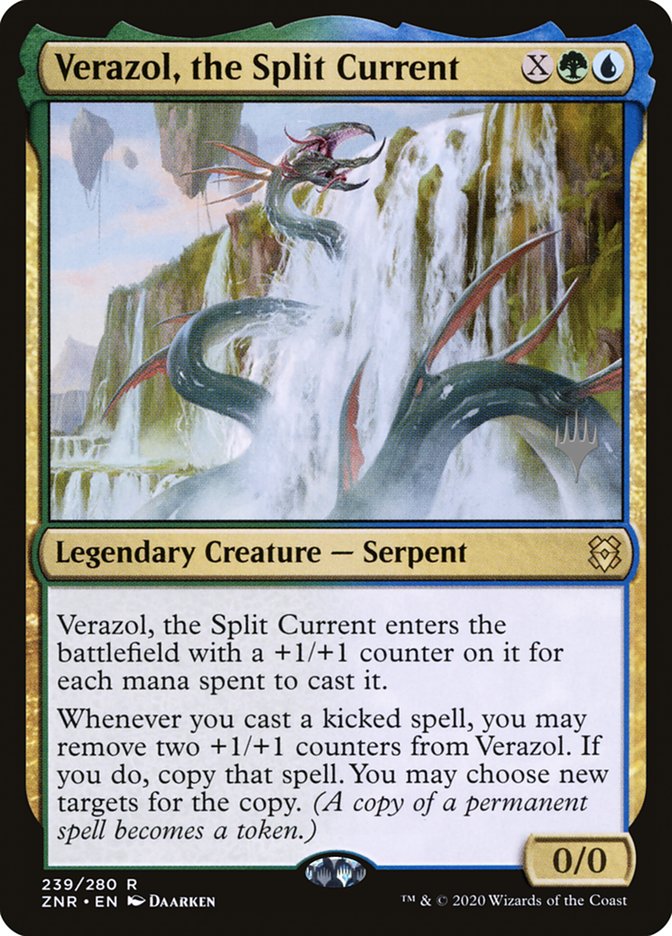 Verazol, the Split Current (Promo Pack) [Zendikar Rising Promos] | Golgari Games