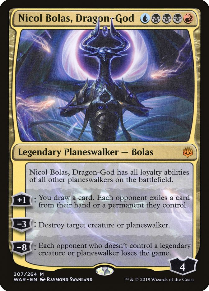 Nicol Bolas, Dragon-God [War of the Spark] | Golgari Games