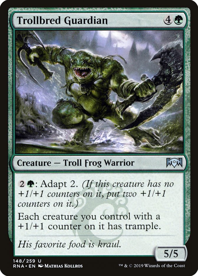 Trollbred Guardian [Ravnica Allegiance] | Golgari Games