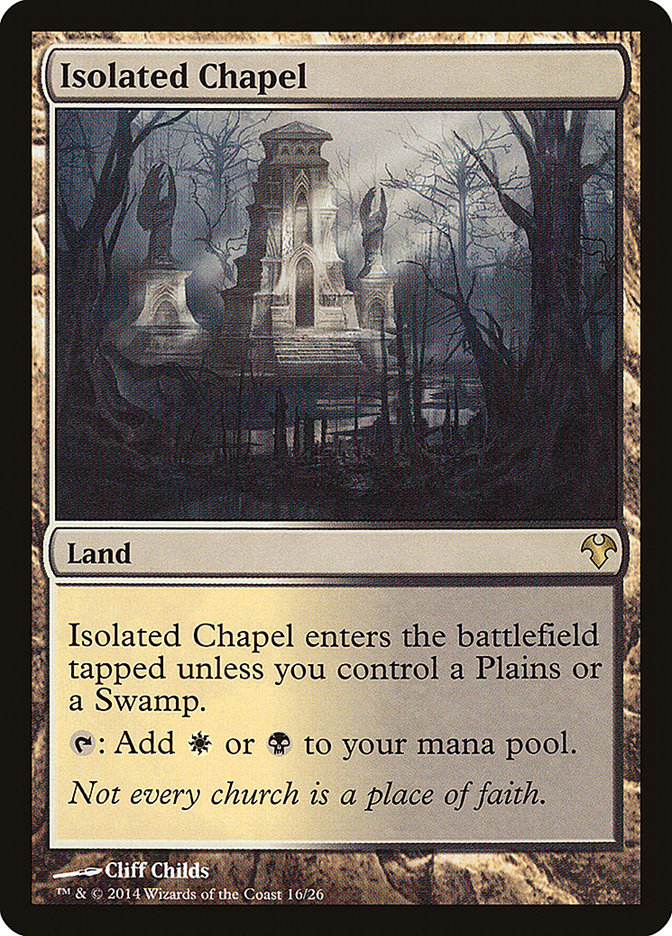 Isolated Chapel [Modern Event Deck 2014] | Golgari Games