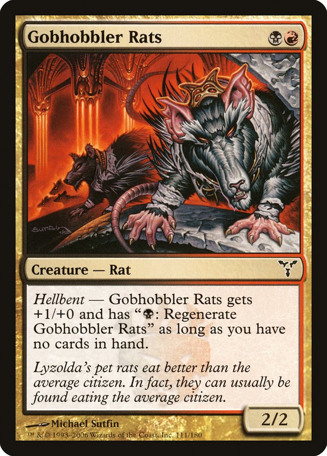 Gobhobbler Rats [Dissension] | Golgari Games