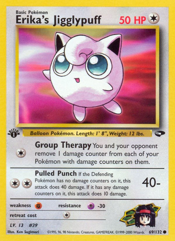 Erika's Jigglypuff (69/132) [Gym Challenge 1st Edition] | Golgari Games