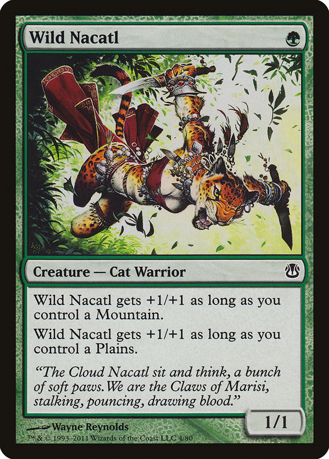 Wild Nacatl [Duel Decks: Ajani vs. Nicol Bolas] | Local Legends