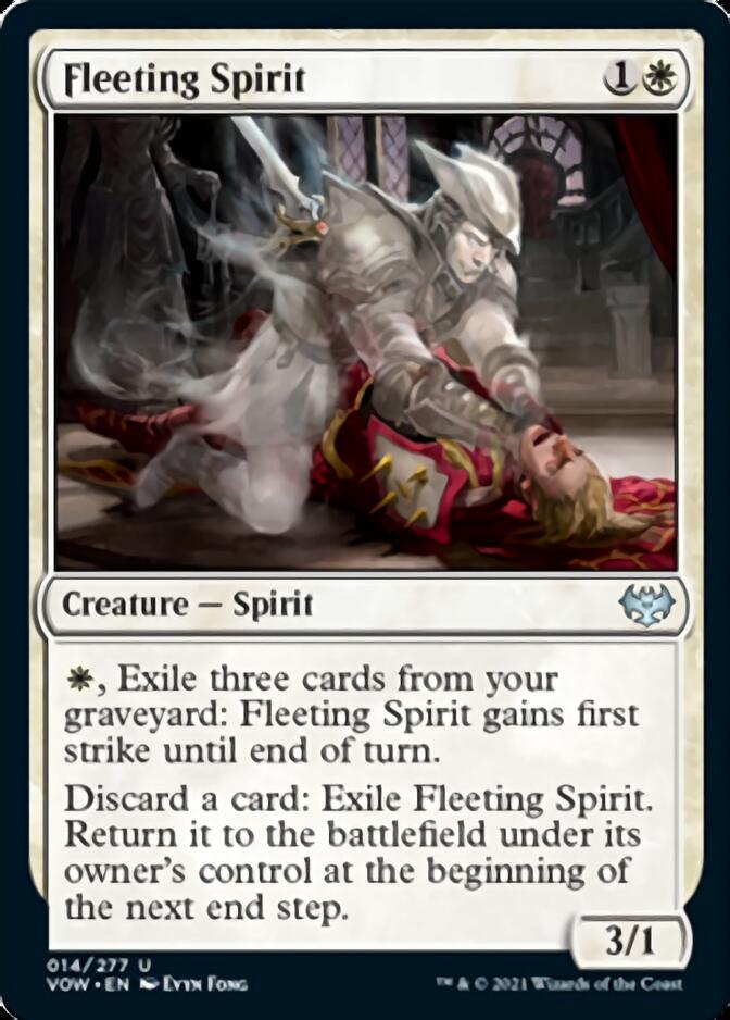 Fleeting Spirit [Innistrad: Crimson Vow] | Golgari Games