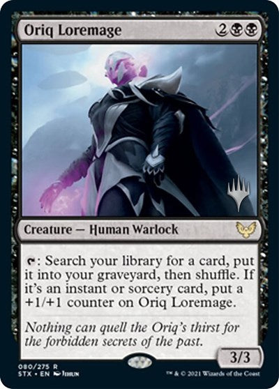 Oriq Loremage (Promo Pack) [Strixhaven: School of Mages Promos] | Golgari Games