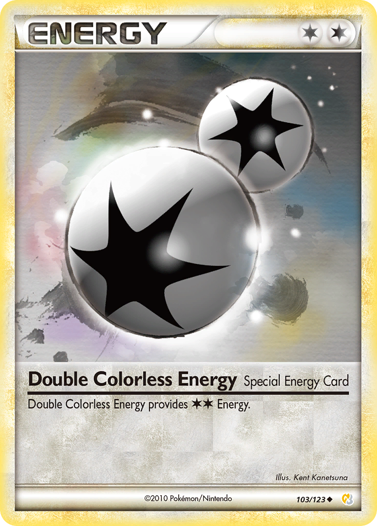 Double Colorless Energy (103/123) [HeartGold & SoulSilver: Base Set] | Golgari Games