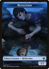 Human Soldier // Reflection Double-sided Token [Theros Beyond Death Tokens] | Golgari Games