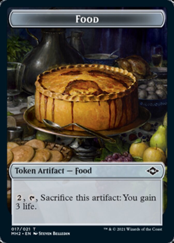 Food Token (17) // Thopter Token [Modern Horizons 2 Tokens] | Golgari Games