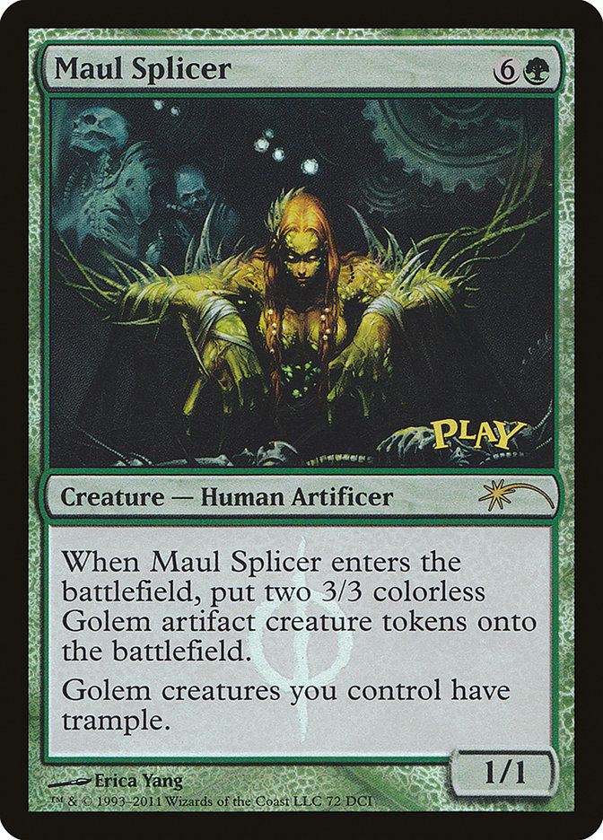 Maul Splicer [Wizards Play Network 2011] | Golgari Games