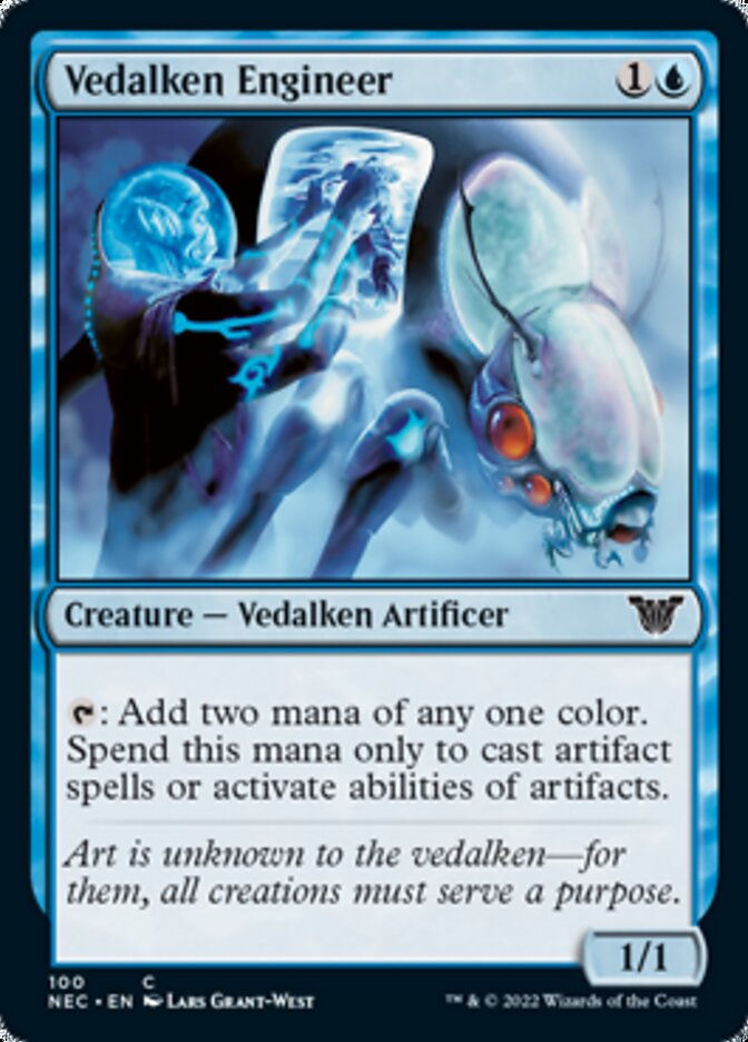 Vedalken Engineer [Kamigawa: Neon Dynasty Commander] | Local Legends