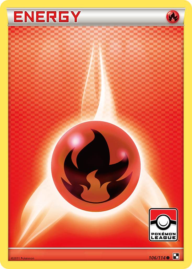 Fire Energy (106/114) [Black & White: Base Set] | Golgari Games