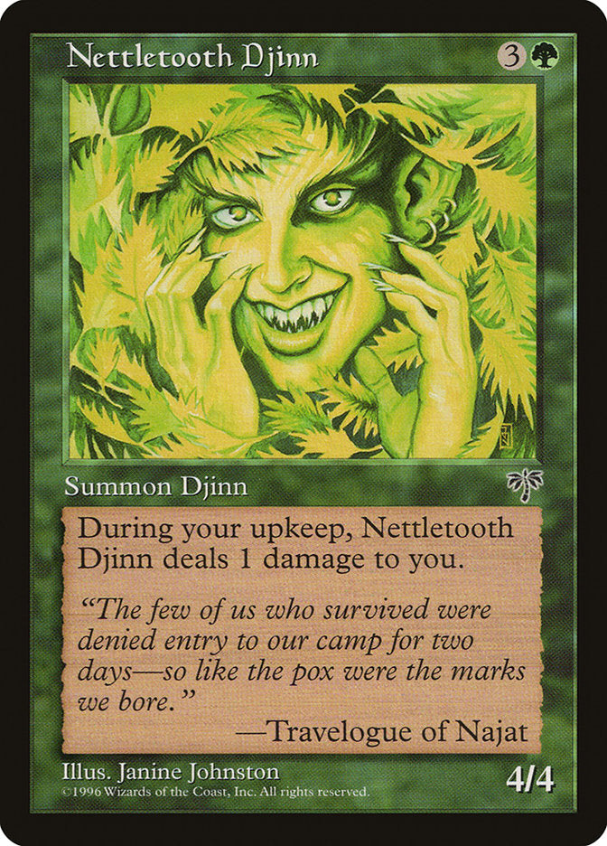 Nettletooth Djinn [Mirage] | Local Legends