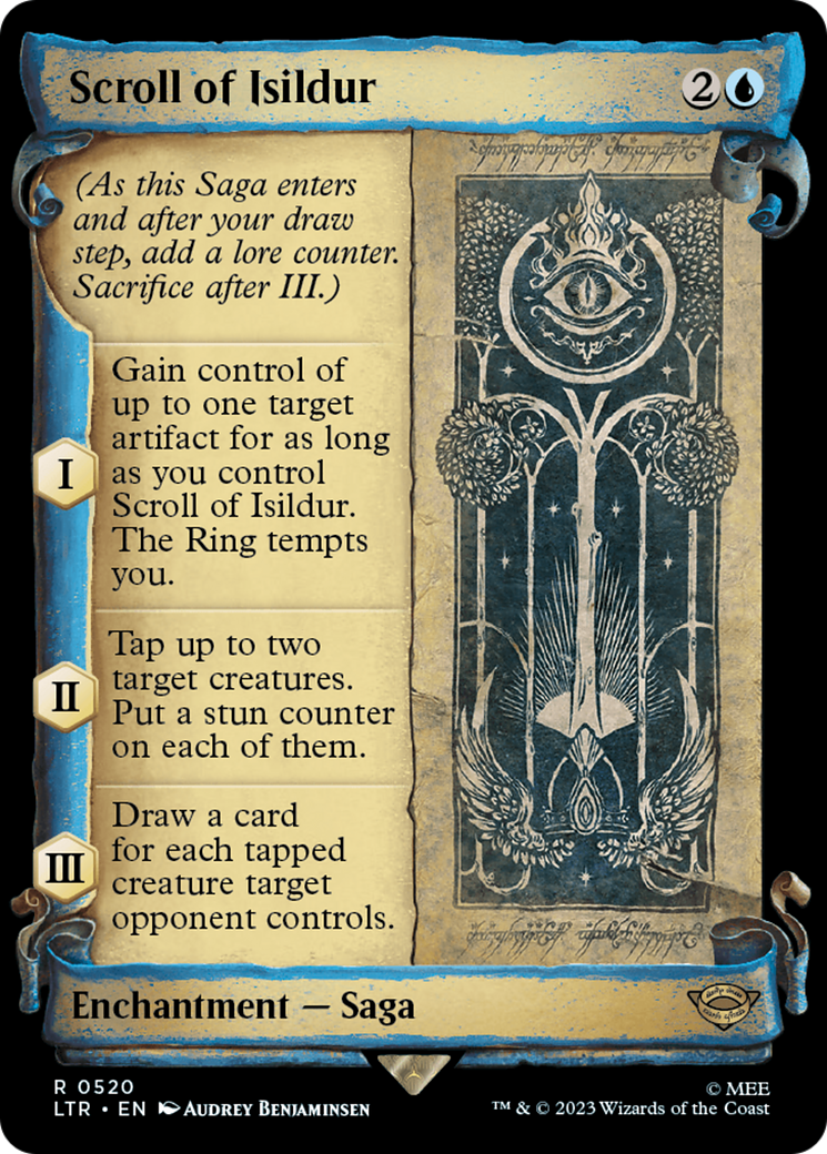 Scroll of Isildur [The Lord of the Rings: Tales of Middle-Earth Showcase Scrolls] | Golgari Games