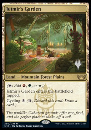 Jetmir's Garden (Promo Pack) [Streets of New Capenna Promos] | Golgari Games