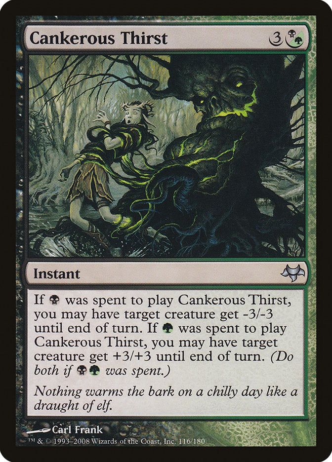 Cankerous Thirst [Eventide] | Golgari Games