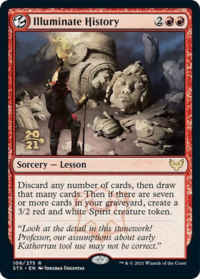 Illuminate History [Strixhaven: School of Mages Prerelease Promos] | Local Legends