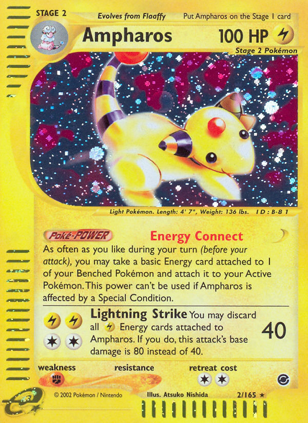 Ampharos (2/165) [Expedition: Base Set] | Golgari Games