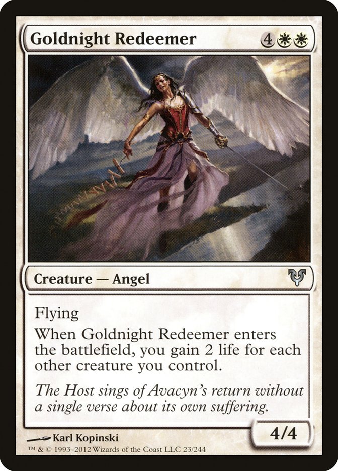 Goldnight Redeemer [Avacyn Restored] | Golgari Games