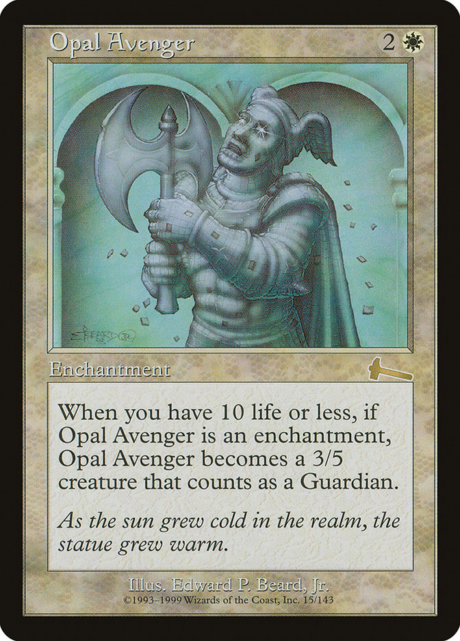 Opal Avenger [Urza's Legacy] | Local Legends