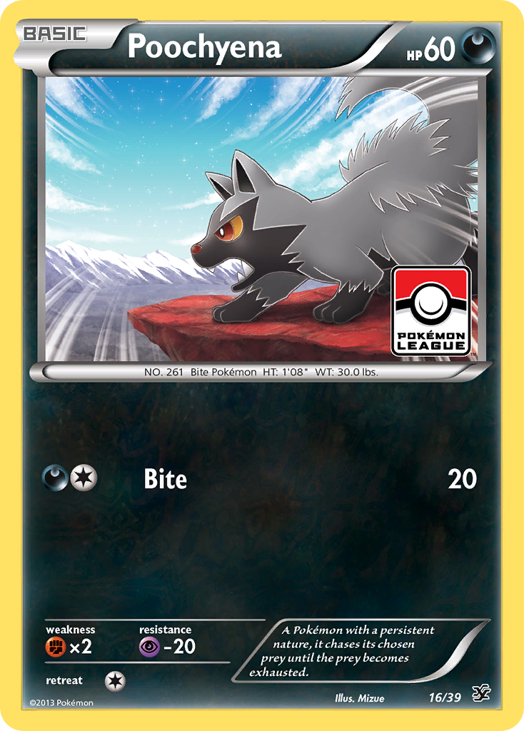 Poochyena (16/39) [XY: Kalos Starter Set] | Golgari Games