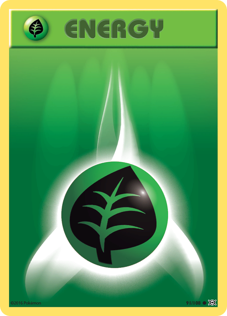 Grass Energy (91/108) [XY: Evolutions] | Golgari Games