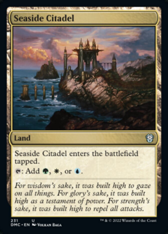 Seaside Citadel [Dominaria United Commander] | Golgari Games