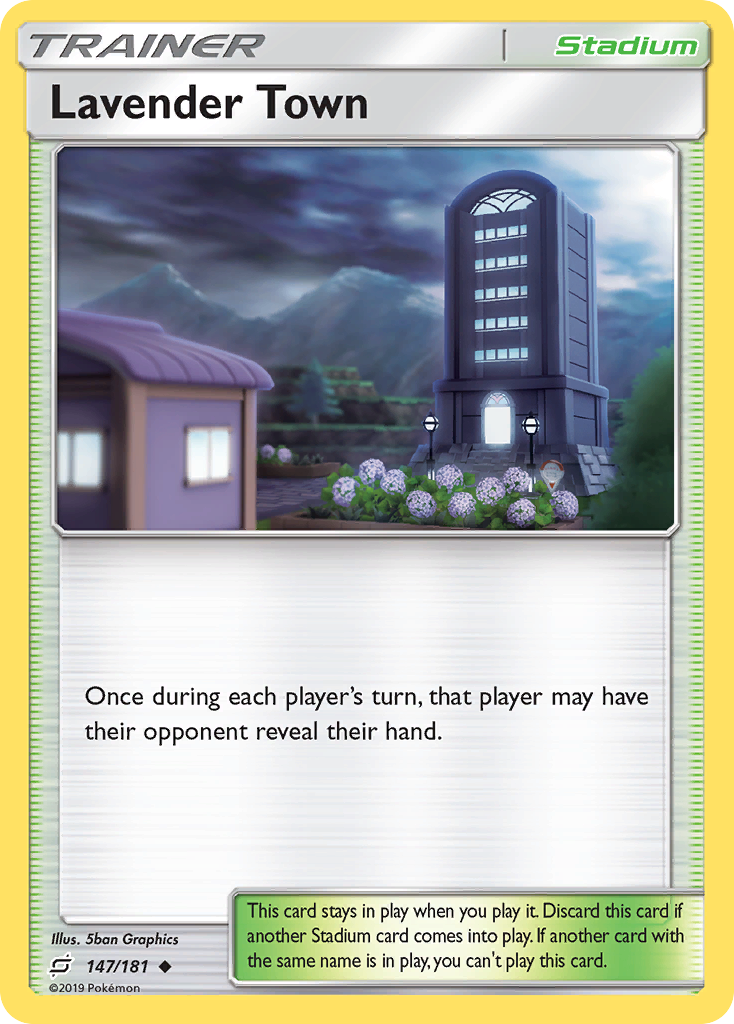 Lavender Town (147/181) [Sun & Moon: Team Up] | Golgari Games