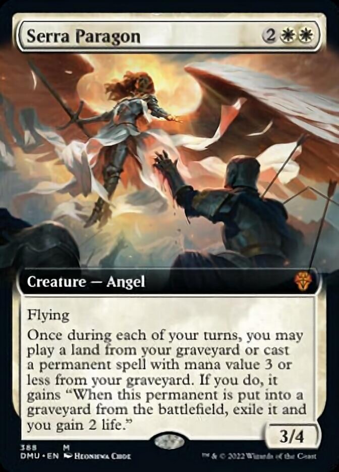 Serra Paragon (Extended Art) [Dominaria United] | Local Legends