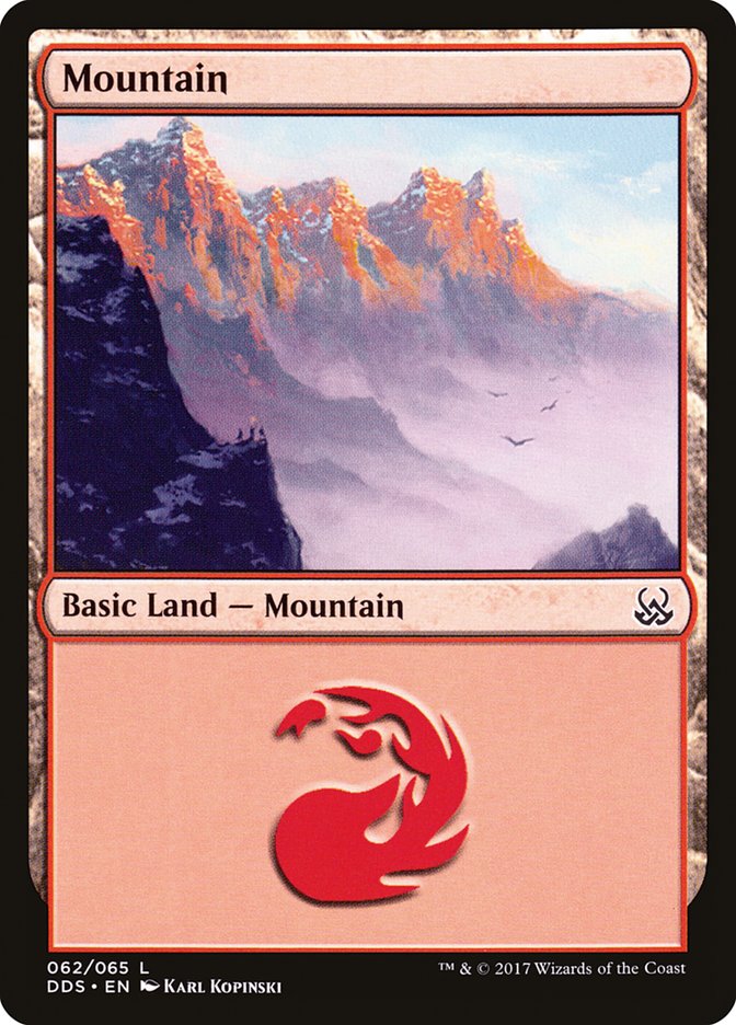Mountain (62) [Duel Decks: Mind vs. Might] | Local Legends