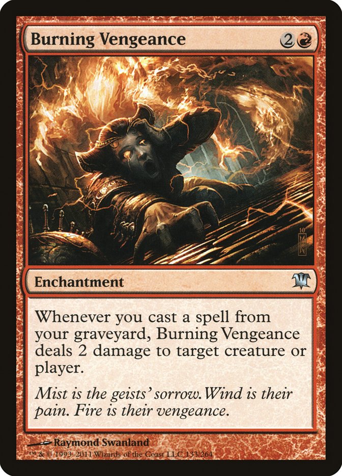 Burning Vengeance [Innistrad] | Local Legends