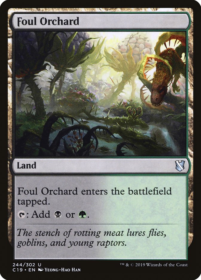 Foul Orchard [Commander 2019] | Golgari Games